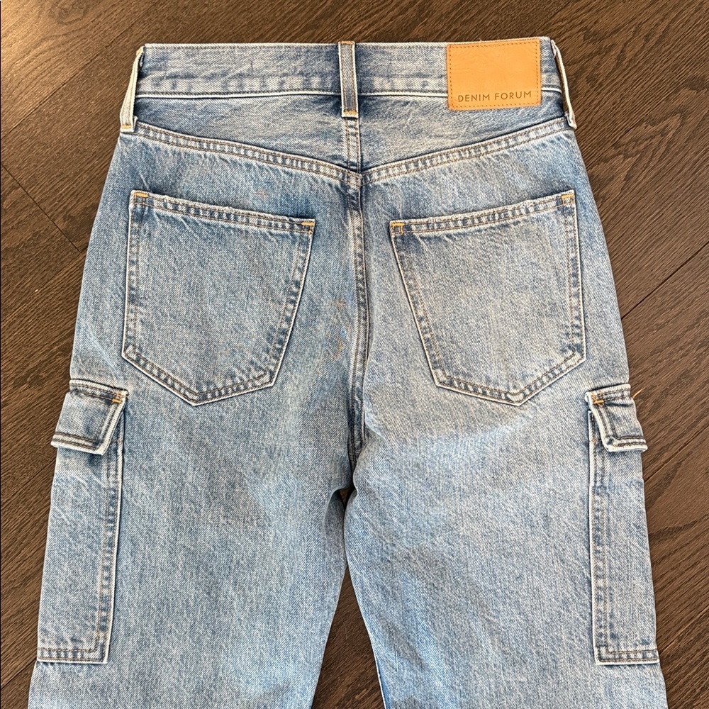 Denim Forum 90s low rise cargo slim size 23 - Picture 4 of 4